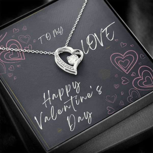 To My Love Forever Love Necklace - Valentine's Day Gift - HEARTEN