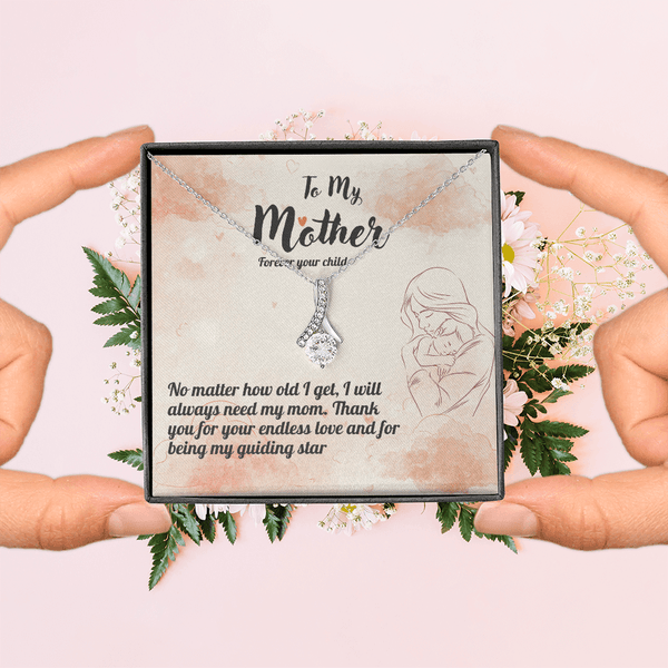 To My Mother - Alluring Beauty Necklace - HEARTEN
