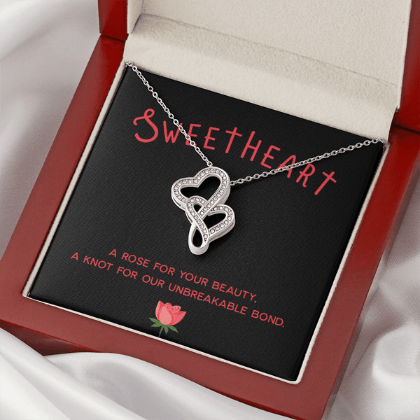 Heart - to - Heart Pendant Necklace - HEARTEN