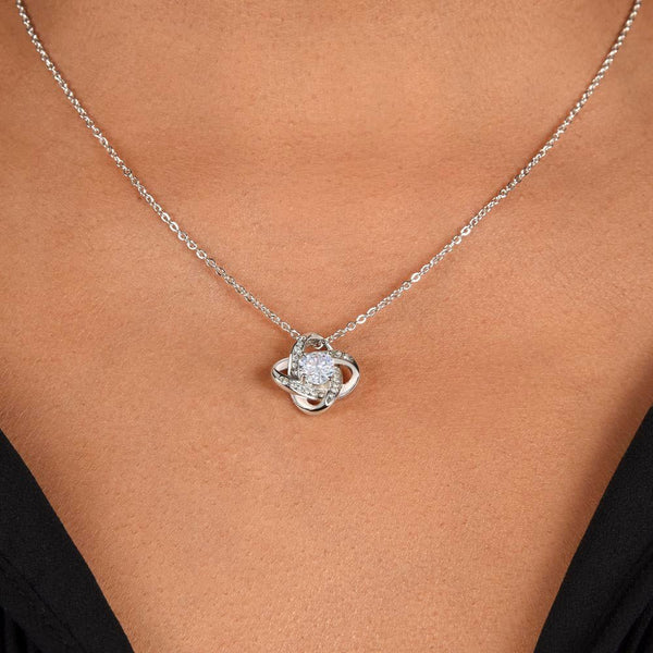 To My Wife - Love Knot Necklace - HEARTEN