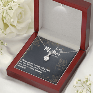 To my Mother Alluring Beauty Necklace - HEARTEN9
