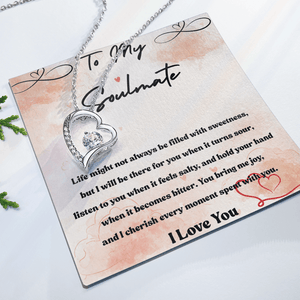 To My Soulmate – Forever Love Necklace - HEARTEN