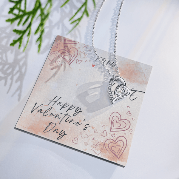 To My Love Forever Love Necklace - Valentine's Day Gift - HEARTEN