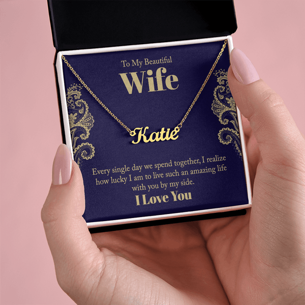 Custom Name Necklace - HEARTEN