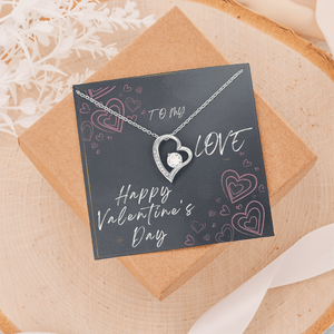 To My Love Forever Love Necklace - Valentine's Day Gift - HEARTEN