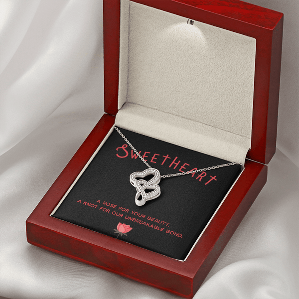 Heart - to - Heart Pendant Necklace - HEARTEN